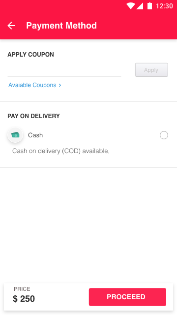 Payment options