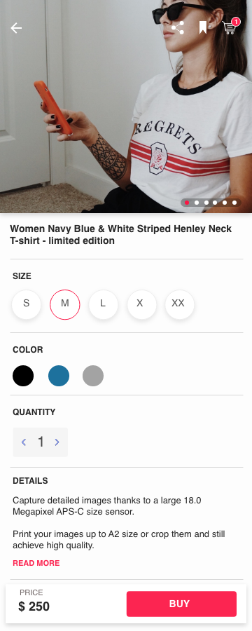 Product detail